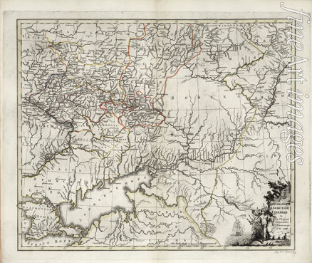 Islenyev Ivan Ivanovich - General Map of Azov Governorate