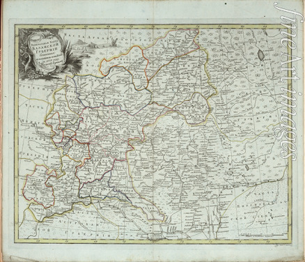 Tschernoi (Tscherny) Fjodor Ossipowitsch - Allgemeine Karte von Gouvernement Kasan