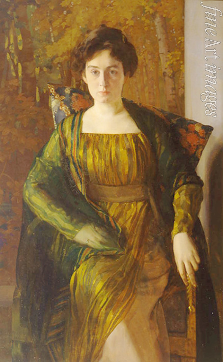 Somov Konstantin Andreyevich - Portrait of Henrietta Hirshmann