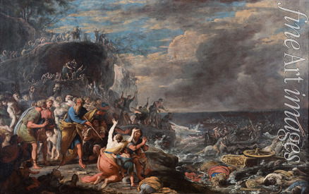Gargiulo Domenico - The Israelites crossing of the Red Sea