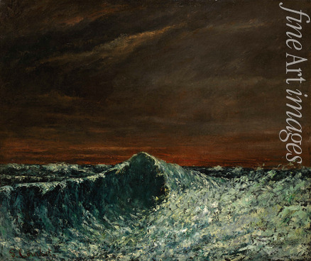 Courbet Gustave - Die Woge