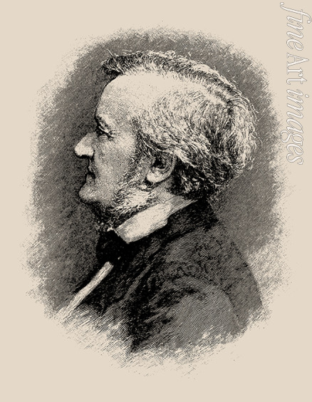 Diefenbach Karl Wilhelm - Portrait of the composer Richard Wagner (1813-1883)