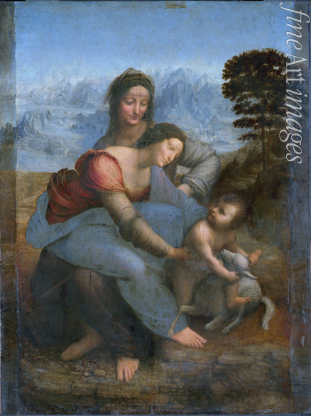 Leonardo da Vinci - Anna selbdritt