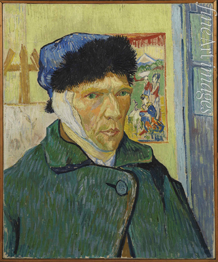 Gogh Vincent van - Autoportrait à l'oreille bandée (Selbstbildnis mit verbundenem Ohr)
