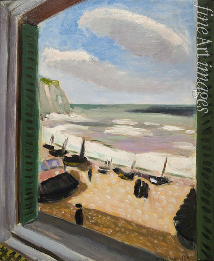 Matisse Henri - Fenêtre ouverte sur la mer à Étretat