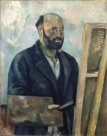 Cézanne Paul - Portrait de l'artiste à la palette