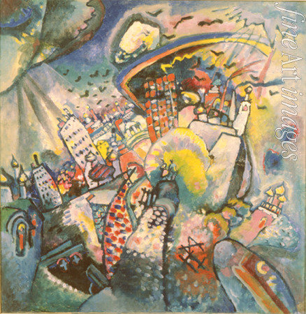 Kandinsky Wassily Vasilyevich - Moscow I (The Red Square)