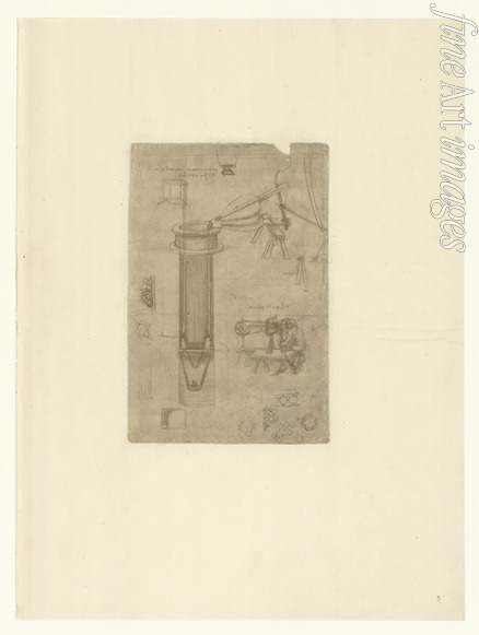 Leonardo da Vinci - Perspektograph (optisches Instrument) 