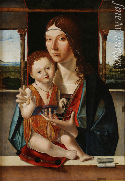 Antonello da Messina - The Virgin and Child 