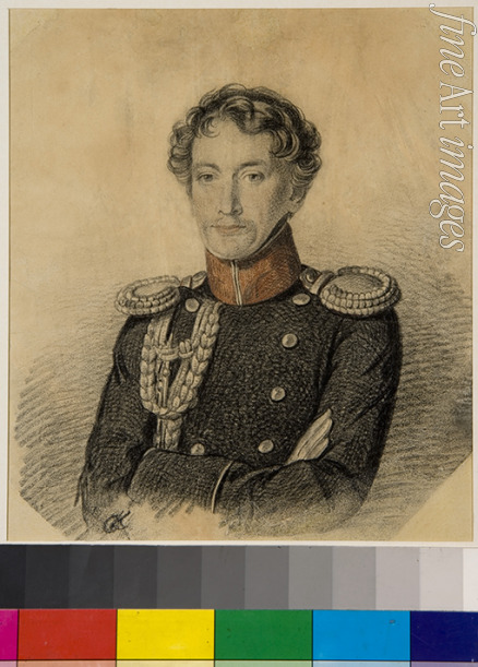 Hampeln Carl von - Portrait of Alexander Ivanovich Dmitriev-Mamonov (1787-1836)