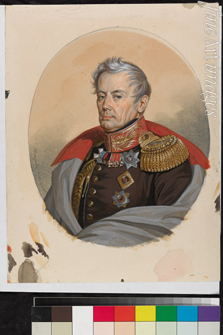 Hampeln Carl von - Portrait of Count Pyotr Petrovich Konovnitsyn (1764-1822)