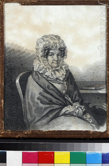 Hampeln Carl von - Portrait of Kleopatra Petrovna Nashchokina (1767-1828), née Nelidova