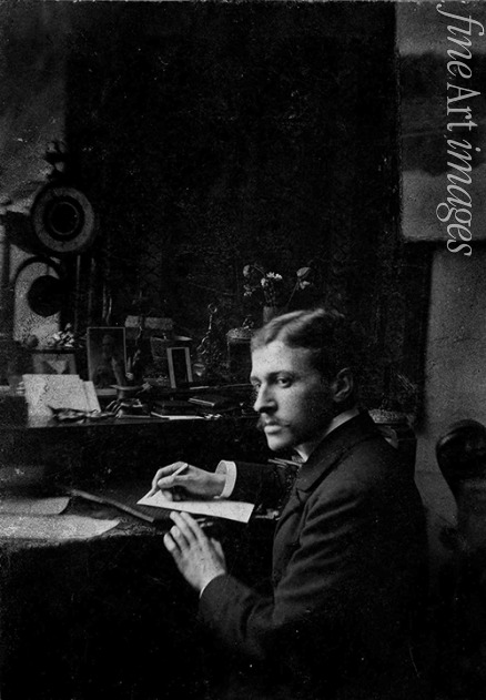 Anonymous - Portrait of Hugo von Hofmannsthal (1874-1929)