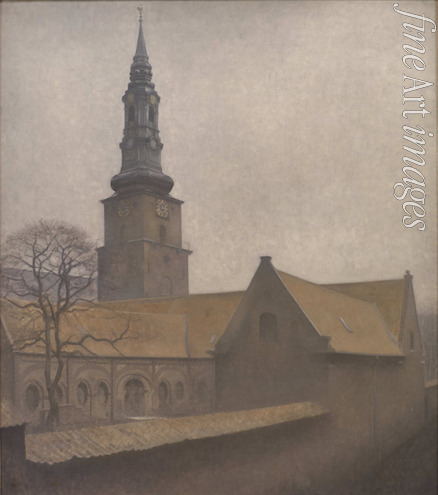 Hammershøi Vilhelm - Die St.-Petri-Kirche, Kopenhagen