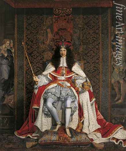 Wright John Michael - Portrait of Charles II of England (1630-1685)
