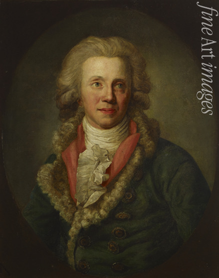 Graff Anton - Porträt von Schauspieler Christian Wilhelm Opitz (1756-1810) 