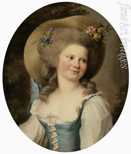 Labille-Guiard Adélaïde - Madame Dugazon (1755-1821) als Babet in Komödie 