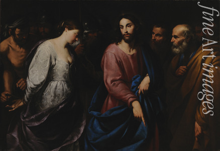 Vaccaro Andrea - Christ and the Woman Taken in Adultery