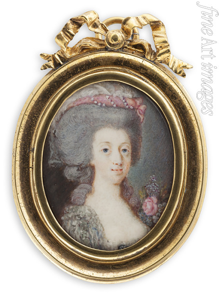 Høyer Cornelius - Porträt von Sophie Magdalene von Dänemark (1746-1813), Königin von Schweden