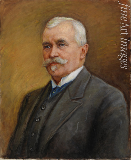 Unbekannter Künstler - Porträt von Paul Sinebrychoff (1859-1917) 