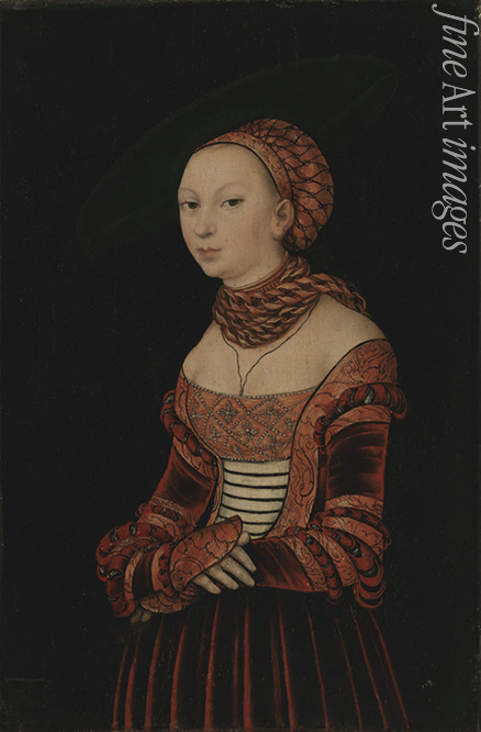 Cranach Lucas the Elder - Portrait of a Young Woman 