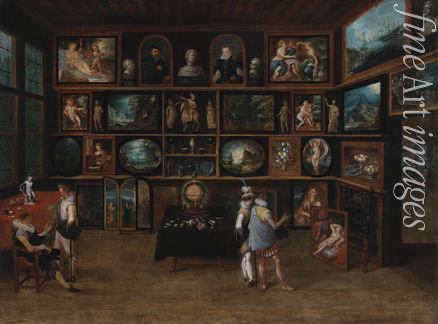 Francken Hieronymus II - Connoisseurs at a Gallery