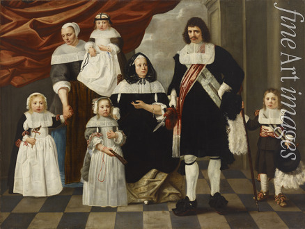 Helt Stockade Nicolaes de - Portrait of a Family
