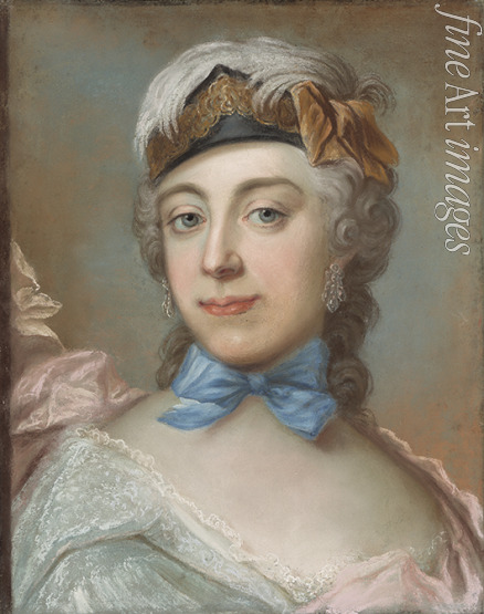 Lundberg Gustaf - Porträt von Baronin Ulrika Charlotta Sprengtporten (1724-1780) 