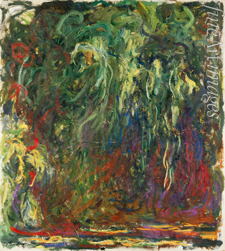 Monet Claude - Weeping willow