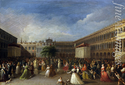 Borsato Giuseppe - The Tree of Liberty erected in the Piazza San Marco, 4 June 1797