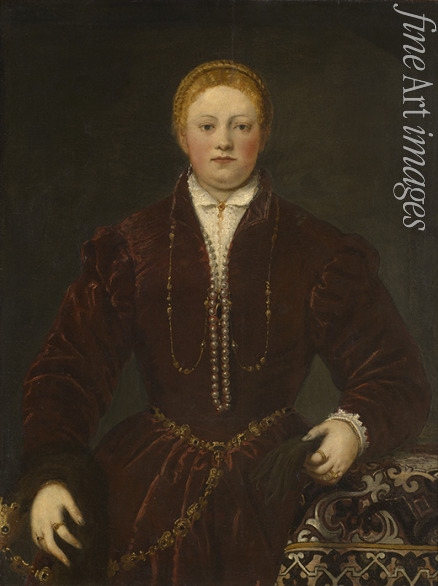 Tintoretto Jacopo - Portrait of a Young Lady