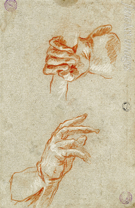 Tiepolo Giambattista - Handstudie