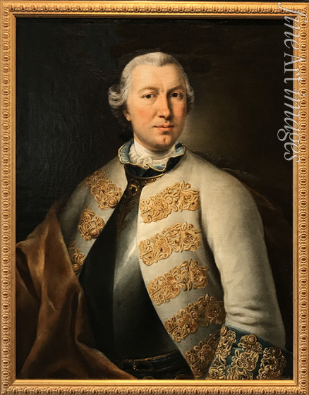Pfandzelt Lucas Conrad - Porträt von Karl Jefimowitsch Graf von Sievers (1710-1774)