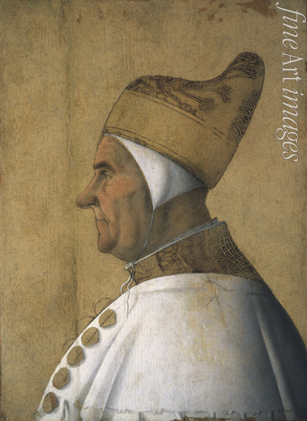 Bellini Gentile - Porträt des Dogen Giovanni Mocenigo