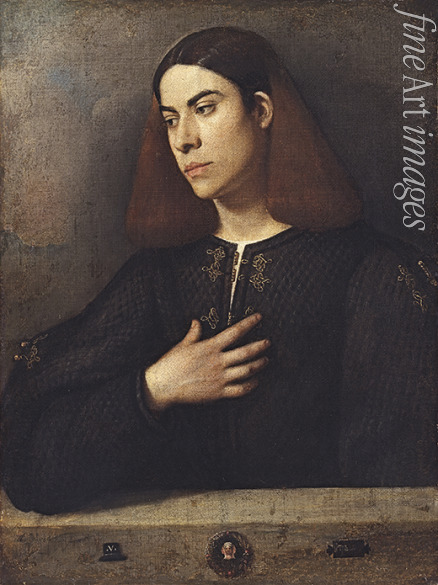Giorgione - Bildnis eines jungen Mannes (Antonio Brocardo?)
