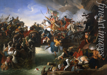 Krafft Johann Peter - The Defense of Sziget against the Turks by Nicholas Zrinsky