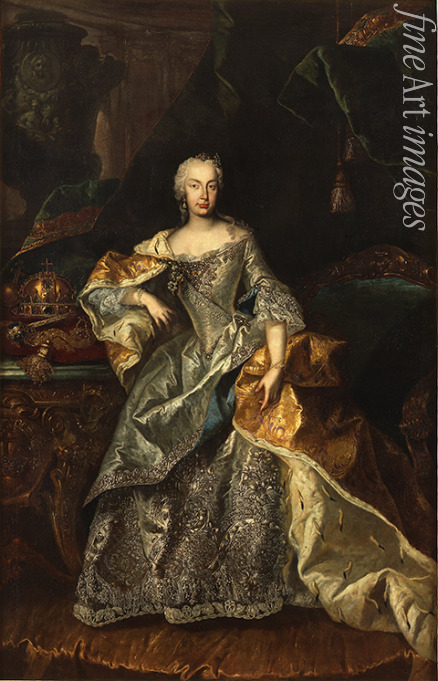 Anonymous - Maria Theresa as the Queen of Hungary