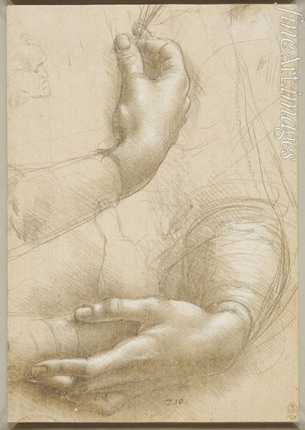 Leonardo da Vinci - Arme und weibliche Hände