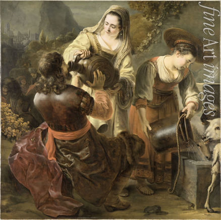 Bol Ferdinand - Rebekka und Elieser am Brunnen