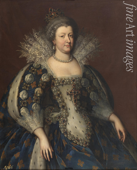 Beaubrun Henri - Porträt von Maria von Medici (1575-1642)