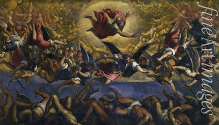 Palma il Giovane Jacopo der Jüngere - Sturz der gefallenen Engel