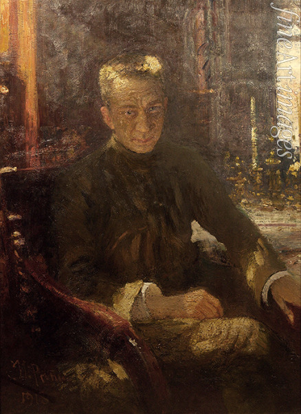 Repin Ilya Yefimovich - Portrait of Alexander Kerensky (1881-1970)