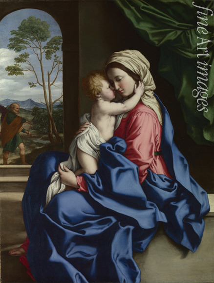 Sassoferrato (Salvi) Giovanni Battista - Madonna mit Kind in Umarmung