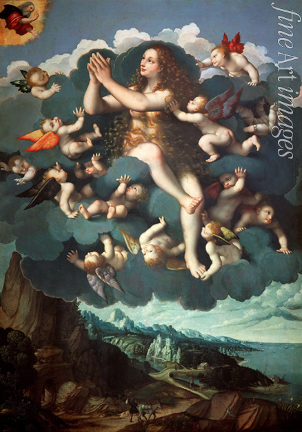 D'Oggiono Marco - Die Himmelfahrt der heiligen Maria Magdalena