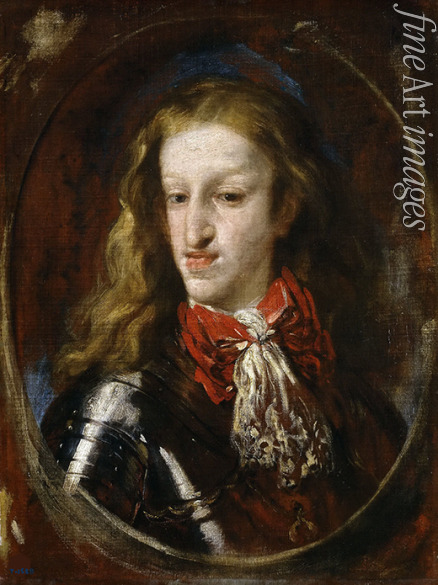 Giordano Luca - Porträt von Karl II. von Spanien