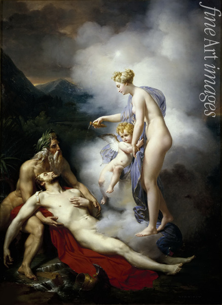 Blondel Merry-Joseph - Venus Pouring a Balm on the Wound of Aeneas