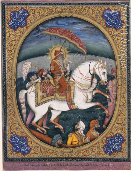 Imam Bakhsh Lahori - Maharaja Ranjit Singh