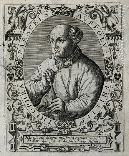 Bry Theodor de - Philippus Theophrastus Aureolus Bombastus von Hohenheim (Paracelsus)