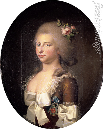 Juel Jens - Portrait of Louise Auguste of Denmark (1771-1843) 