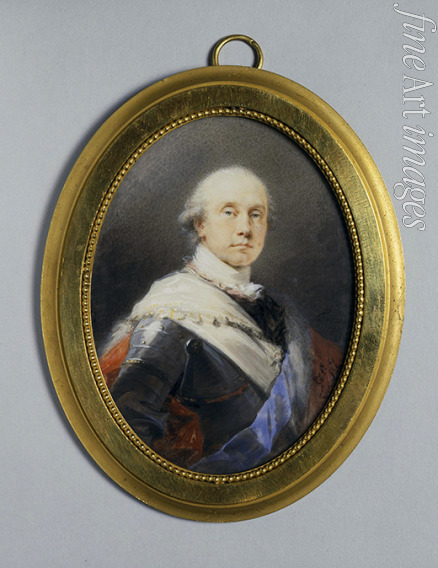 Füger Heinrich Friedrich - Porträt von Prinz Karl Heinrich von Nassau-Siegen (1743-1808)